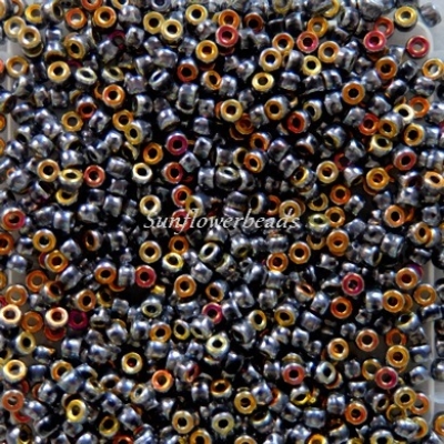 Matubo beads 8/0 - jet full marea